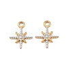 Ion Plating(IP) 304 Stainless Steel Charms STAS-F293-42GP-1