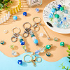 DIY Beadable Keychain Making Kit DIY-TA0006-01-7