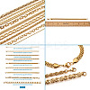304 Stainless Steel Chain Bracelets STAS-TA0004-58-10