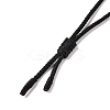 Gemstone Pendant Necklace with Nylon Cord for Women G-A210-04-5
