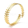 Leaf Upper Arm Cuff Band LS-AJEW-G033-02G-3