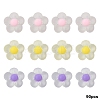 90Pcs 3 Colors Transparent Acrylic Beads TACR-YW0002-24-1