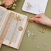 4Pcs 2 Colors Zinc Alloy Alligator Hair Clips for Women Girls PHAR-FG0001-01-3
