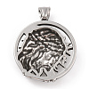 304 Stainless Steel Pendants STAS-A083-24AS-2