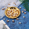 Craftdady 50Pcs 5 Styles Resin Imitation Pearl Pendants RESI-CD0001-16-6