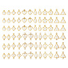 72Pcs 12 Styles ABS Plastic Imitation Pearls Charms/Connector Charms FIND-TA0003-16-2