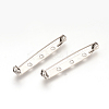 Tarnish Resistant 304 Stainless Steel Pin Brooch Back Bar Findings STAS-Q184-04-2