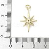 Brass Micro Pave Cubic Zirconia Pendants KK-L248-07G-03-3