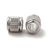 Non-Tarnish 201 Stainless Steel European Beads STAS-M089-03P-2