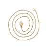 304 Stainless Steel Cable Chains Necklace for Men Women NJEW-N050-A02-G12-1