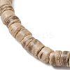 Sea Turtles and Starfish Coconut Beads Bracelets BJEW-JB11882-03-5