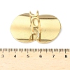 Adjustable 304 Stainless Steel Cuff Rings for Women LS-RJEW-V004-05G-3