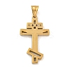 Ion Plating(IP) 304 Stainless Steel Pendants STAS-D110-15G-1
