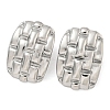 304 Stainless Steel Ear Studs EJEW-P270-05A-P-2