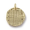 Brass Micro Pave Cubic Zirconia Pendants ZIRC-G157-03I-01G-2