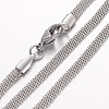 Non-Tarnish 304 Stainless Steel Necklace LS-MAK-K004-04P-2