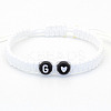 Resin Beads Braided Bead Bracelets FS-WG7326D-07-1