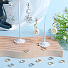 16Pcs 2 Colors Brass Hoop Earrings Findings KK-BBC0013-93-4