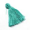 Handmade Polycotton(Polyester Cotton) Tassel Decorations OCOR-Q024-01-2