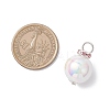 Imitation Pearl Acrylic Pendants PALLOY-JF04349-3