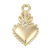 Brass Micro Pave Cubic Zirconia Pendants KK-I719-42G-1