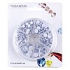 Black Wiggle Eye Need Glue on Round Moving Wobbly Googly Eyes 4-9mm KY-PH0001-01-5