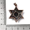 Natural & Synthetic Mixed Stone Pendants G-A297-06R-4