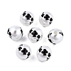 Halloween Opaque ABS Plastic Imitation Pearl Enamel Beads KY-G020-01H-3