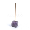 Natural Amethyst Incense Burners Holder PW-WG6B9B9-01-1