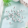 20Pcs Food Grade Eco-Friendly Silicone Beads SIL-TADJ0001-02E-3