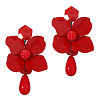 Alloy & Resin Dangle Stud Earrings FS-WG0AF0D-01-3