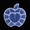 Apple Plastic Bead Storage Containers CON-Q023-03-01-1