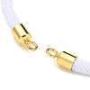 Nylon Cords Bracelet Makings Fit for Connector Charms AJEW-P116-02G-17-2