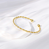 Twisted Brass Cuff Bangles YN8277-4