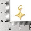 S925 Sterling Silver Micro Pave Cubic Zirconia Pendant STER-H115-02B-G-3