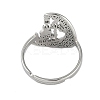 201 Stainless Steel Adjustable Rings for Women RJEW-M008-04P-3