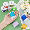 18Rolls 18 Colors Cotton Thread OCOR-PH0002-07B-4