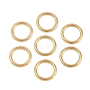 Ion Plating(IP) 304 Stainless Steel Closed Jump Rings STAS-G393-06G-15-1