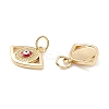 Rack Plating Brass Enamel Pendants LS-KK-D073-28G-05-2
