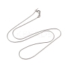 304 Stainless Steel Snake Chain Necklace STAS-M065-20P-1