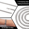 DIY Chain Bracelet Necklace Making Kit STAS-YS0001-01-4