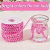 25M Metallic Yarn Lace Ribbons OCOR-GF0003-09B-5