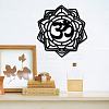 Laser Cut Basswood Wall Sculpture WOOD-WH0123-076-7