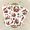 3 Sheets 3 Styles PVC Waterproof Decorative Stickers DIY-WH0404-216-2
