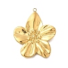 PVD Vacuum Plating 201 Stainless Steel Pendants STAS-C111-02C-G-1