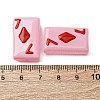 Baking Paint Glass Enamel Beads LAMP-Q045-07F-5