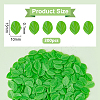 300Pcs Plastic Simulated Mint Leaves KY-OC0001-34-2