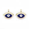 Alloy Enamel Pendants ENAM-T020-109B-1