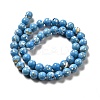 Synthetic Turquoise and Sea Shell Assembled Beads Strands G-D482-01E-04-3