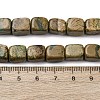 Natural Verdite Stone Beads Strands G-B155-D08-5